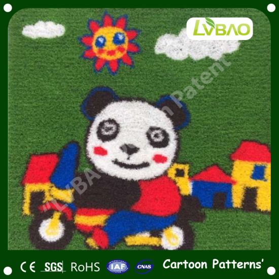 3/8inch 30mm Kindergarten Decoration Artificial Grass for Children