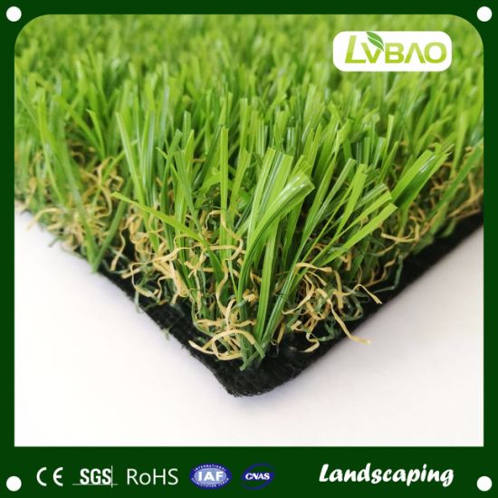 Synthetic Turf Lawn Natural-Looking Multipurpose Yard Landscaping Small Mat Anti-Fire Artificial Turf