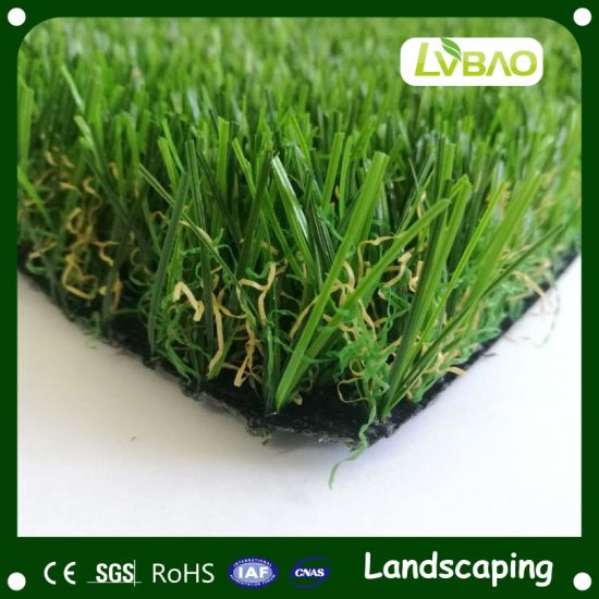 Fire Classification E Grade Fake Yarn Natural-Looking Multipurpose Commercial Home&Garden Lawn Artificial Grass
