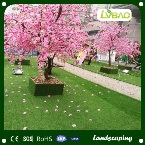Fake Grass Floor Artificial Turf Colorful Synthetic Grass