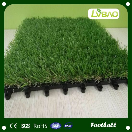 Interlocking Removable Artificial Grass Flooring Mat Exchangeable Grass Tiles