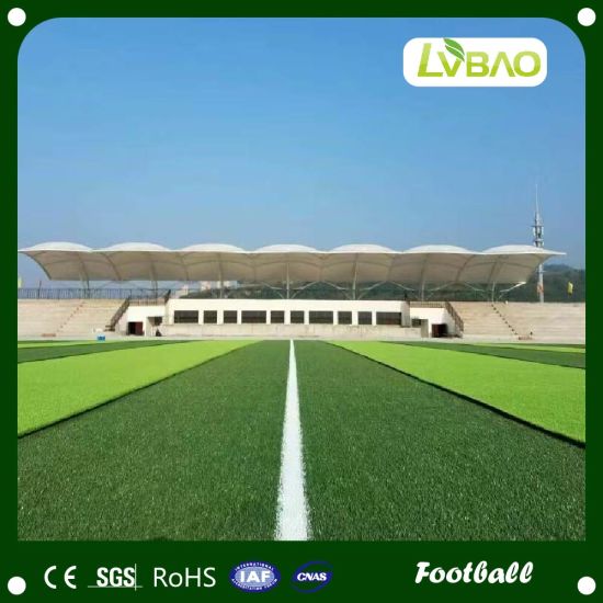 Football Soccer Synthetic Artificial Fake Turf with Ce ISO SGS Approved