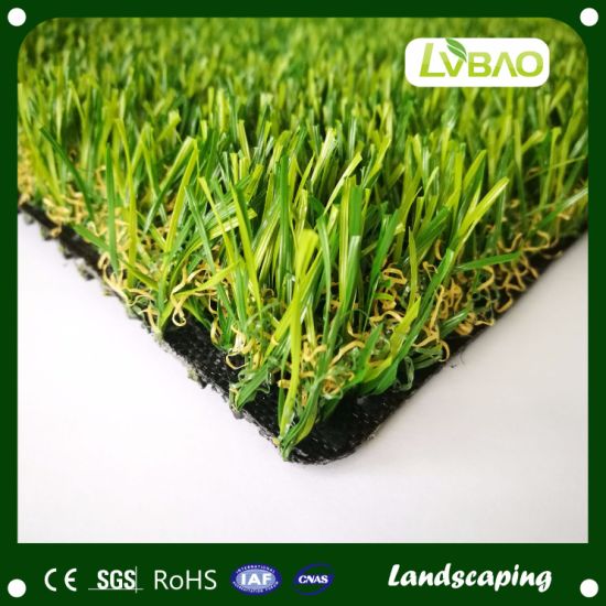Four Color Durable Backing Landscaping Artificial Grass Artificial Turf