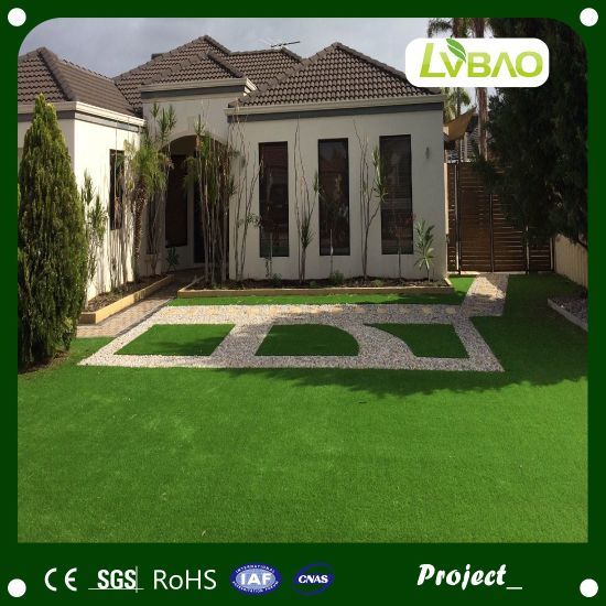 Cheap Jiangsu Plastic Natural Landscape Garden Plastic Turf Carpet Artificial Grass