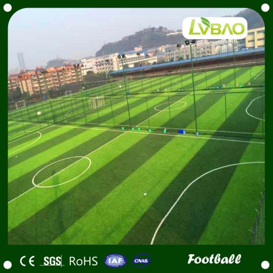 PE Fibrillated Yarn High Density Synthetic Turf Artificial Grass for Tennis