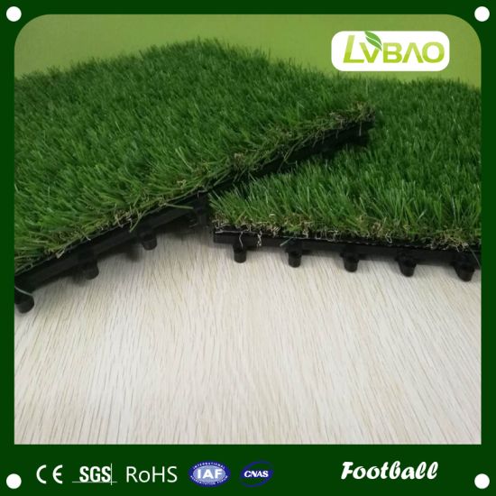 Movable Interlocking Artificial Grass Tile