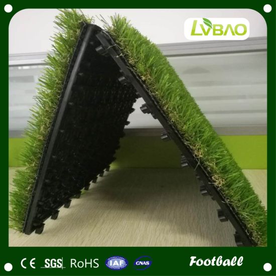 Natural Plastic Artificial Outdoor Grass Tiles