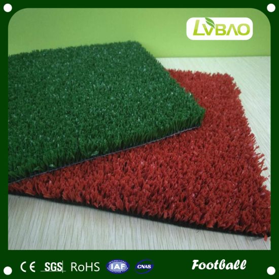 Green Red Color Tennis Court Artificial Grass