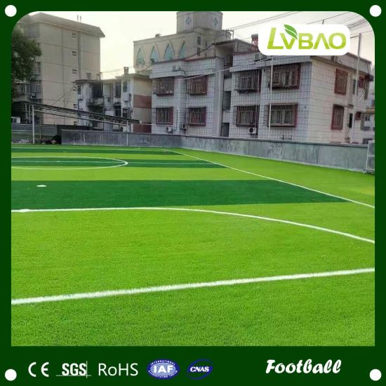 Football Soccer Synthetic Artificial Fake Turf with Ce ISO SGS Approved