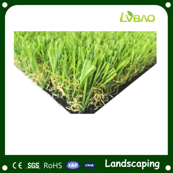 Landscaping Lawn Mat Durable Fake Natural-Looking Anti-Fire Fire Classification E Grade Waterproof Fake Artificial Grass