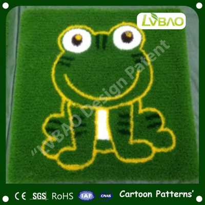 Comfortable Cartoon Images Durable UV-Resistance Anti-Fire Synthetic Carpets Multipurpose Decoration Landscaping Artificial Turf