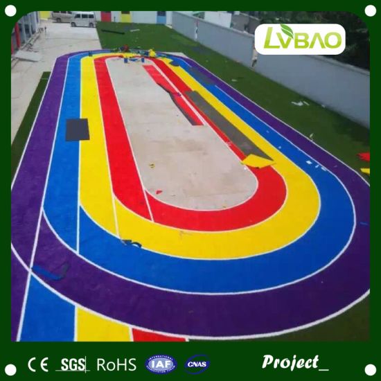 Colorful Running Track Sport Artificial Grass