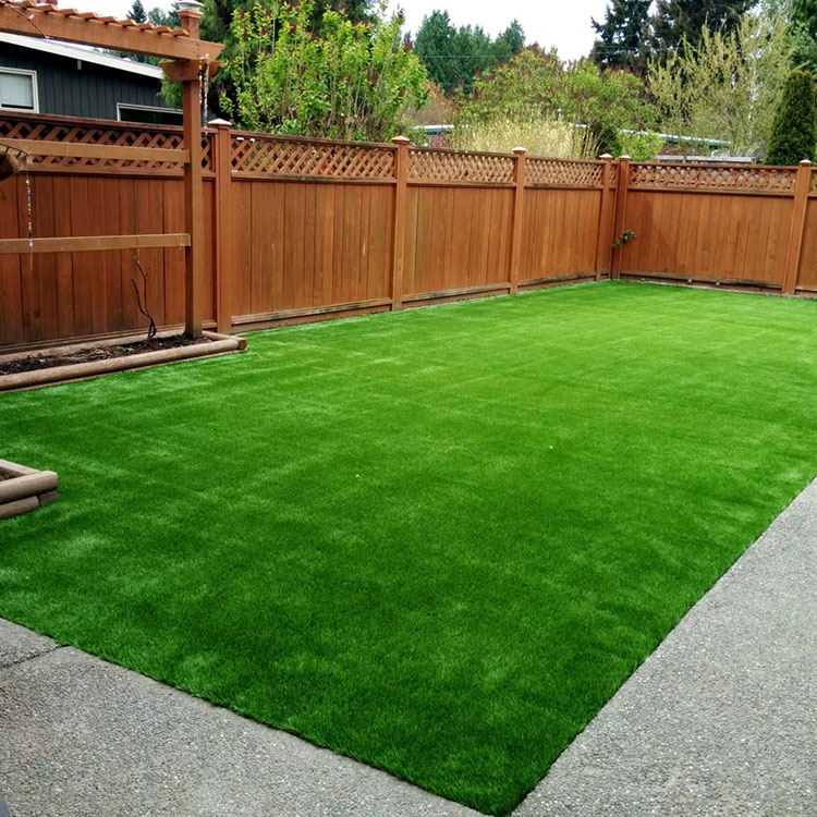 20mm High density 3C emerald + lemon green artificial grass