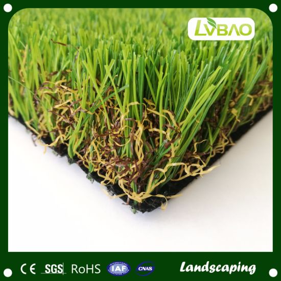 Anti-UV 35mm Landscape Plastic Fake Grass Artificial Synthetic Turf for Garden and Home Decoration