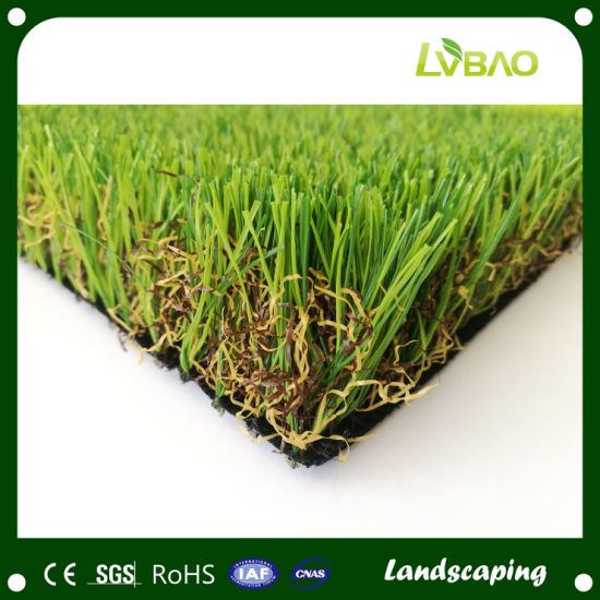Waterproof Colorful Artificial Landscaping Lawn/Synthetic Grass for Garden
