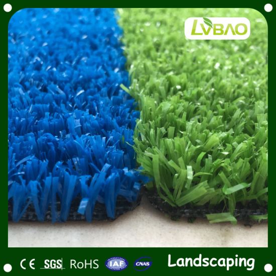 15mm Height 75600 Density Badminton Court Artificial Grass Synthetic Lawn Turf