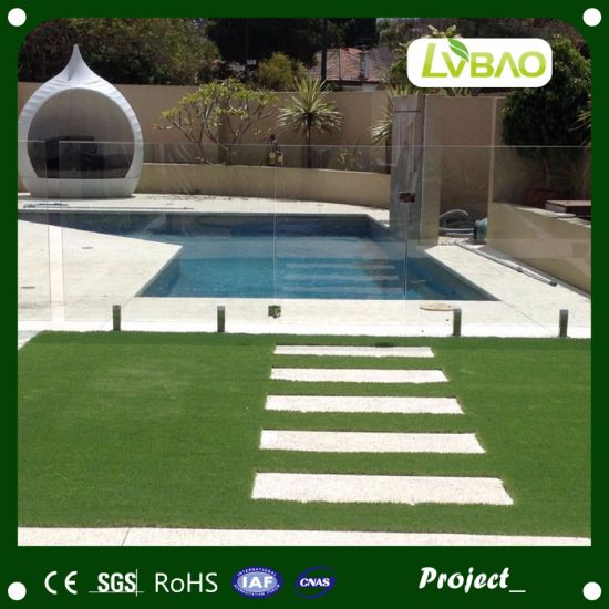 High Density Resilient Artificial Grass Turf for Outdoor Flooring