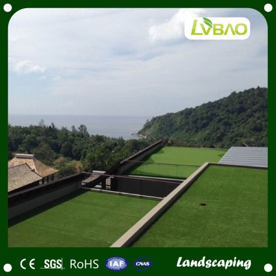 Hot Selling 20mm Single Color Grass Carpets for Outdoor Garden Decoration