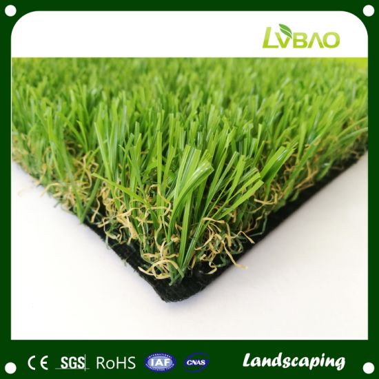 SGS Certificated Natural Green Artificial Garden Grass Lawn Carpert