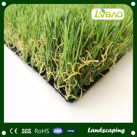Green Colored Sports Flooring Artificial Grass Carpets for Football Stadium