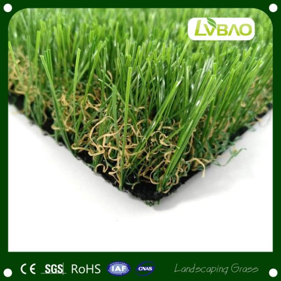 "D" Shape Landscaping Artificial Grass Turf