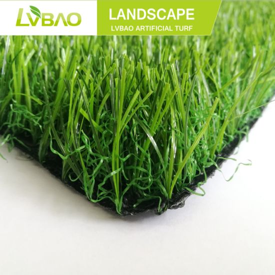 Factory Custom Single Color Football Garden Artificial Grass